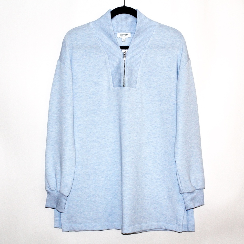 Haven Well Within Fleece Quarter-Zip Tunic Pullover